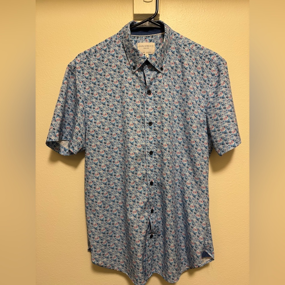 Men’s Short Sleeve Dress Shirt